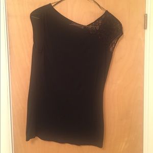 Black Cap Sleeve Limited Top